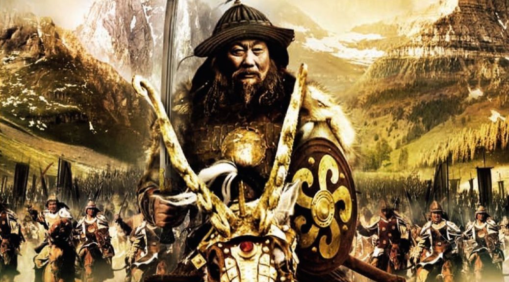 Poster for the movie "Genghis: The Legend of the Ten"